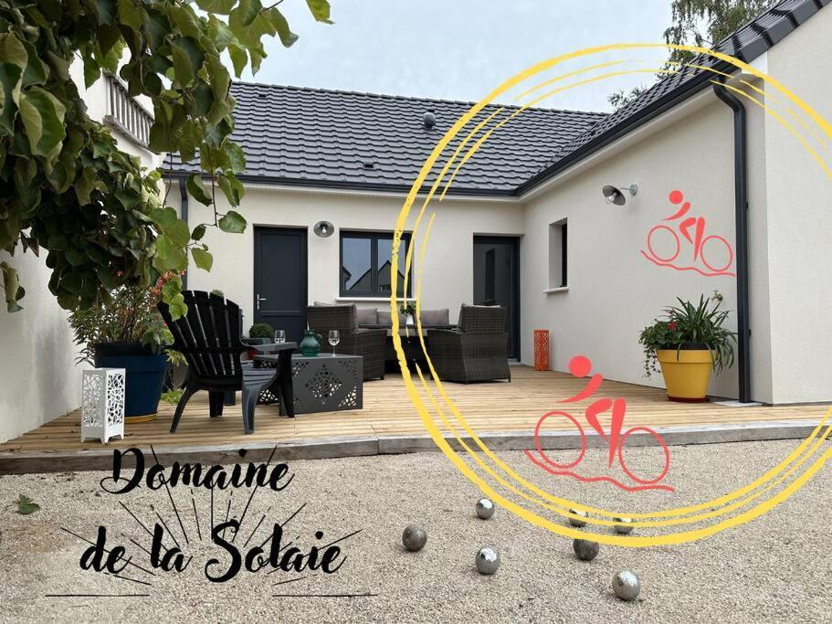 * Domaine De La Solaie * - Proche Bords De Loire Saint-Denis-de l'Hotel Exterior foto
